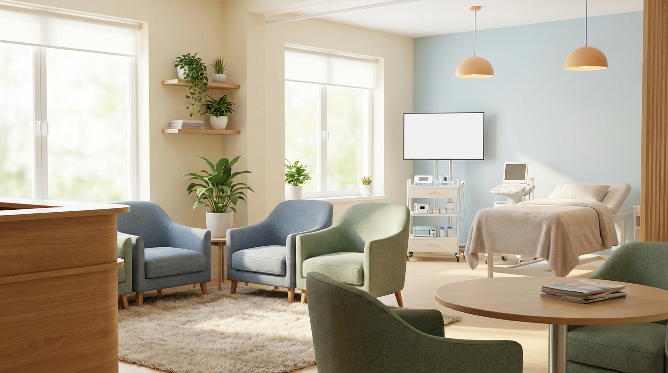 Einladender Raum für Gespräche